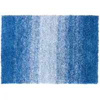 Casa pura Badteppich Wave Blau/Weiß 70 x 100 cm