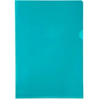 Exacompta 10x Pack 10 Aktensichthüllen glattem festem PVC 130μ