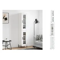 VidaXL Highboard Weiß 34,5x34x180 cm Holzwerkstoff