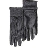 Pearlwood Smilla aus Schafleder-Textil Mix mit Touch-Funktion | schwarz,