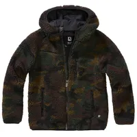 Brandit Textil Teddy Jacke Woodland 122-128 cm