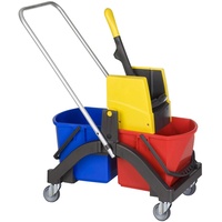 Vermop Aquva 2 x 17 l Reinigungswagen handlicher Fahreimer