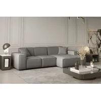 Fun Möbel Ecksofa Designersofa CELES in Stoff Opera Velvet
