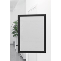 Magnetoplan Magnetrahmen selbstklebend Magnetofix schwarz A5, 2 St.