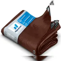 Floordirekt Abdeckplane 2 x 3 m Braun