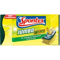 Spontex Jumbo Anti-Fett, 19.311.064, mit Griffrille und Scheuerseite