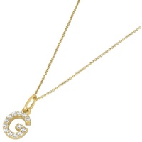Luigi Merano Goldkette LUIGI MERANO "Anhänger Buchstabe G mit