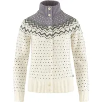 Fjällräven Övik Knit Cardigan W Damen Chalk White-Flint Grey