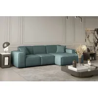 Fun Möbel Ecksofa Designersofa CELES in Stoff Opera Velvet
