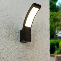 Longlife LED LED Wandleuchte Außenleuchte Curve 15W neutralweiß IP54