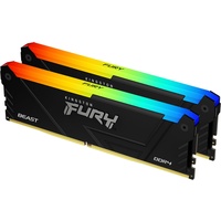 Kingston 64GB (2x32GB) KINGSTON FURY Beast RGB DDR4-3600 CL18