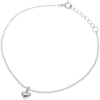 Smart Jewel Armband mit Herz Anhänger, Silber 925 Armbänder