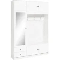 Borchardt Möbel Kompakta Garderobenschrank 140 x 36 x 202