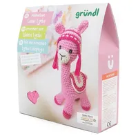 Gründl Häkeltier Lama Lydia, Nähset, Häkelset