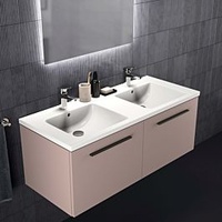 Ideal Standard i.life B Möbeldoppelwaschtisch-Unterschrank T5277NH 120x50,5x44cm, 2 Auszüge,