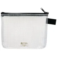 Rexel Reißverschlussbeutel Schwarz PVC (Polyvinylchlorid) 300 Mikron