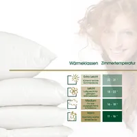 HANSKRUCHEN GmbH Hanskruchen Daunendecke Pro Sleep Extra Leicht 155