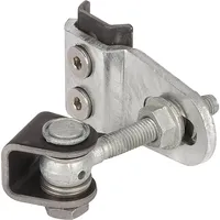 Locinox Torband GBMU4D12,mehrfach verstellbar,180°Öffnungswinkel,Platte 35x31mm,verzinkt