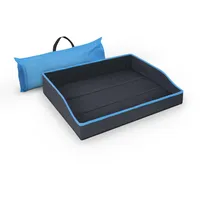 BestLivings Faltbares Haustierbett für Hunde und Katzen Blau 60x43cm