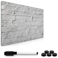Navaris Magnettafel Memoboard White Wall, 60 x 40 cm