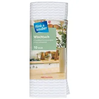 Flink & sauber Wischtücher Viskose 60 °C waschbar, 10