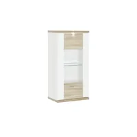 Uno Hängevitrine Titan ¦ weiß ¦ Maße (cm): B:
