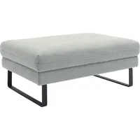 Schöner Wohnen Hockerbank "Spin", silber, B:109cm H:44cm T:74cm, 100%