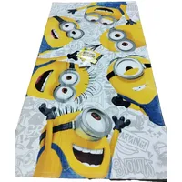 Jerry Fabrics Minions Handtuch 70 x 140 cm gelb