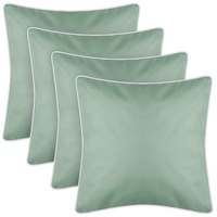 BestLivings Outdoor Kissen mit Paspel 4er Pack ( 45