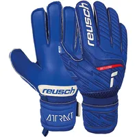 Reusch Torwarthandschuhe Attrakt Silver Junior Expanse Cut, deep Blue/Blue,