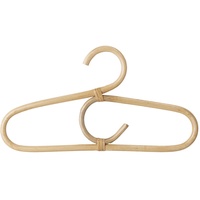 Bloomingville Aranya, Kinder Kleiderbügel Natur Rattan Kindergarderobe