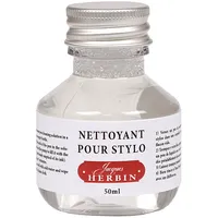 J.Herbin 12300T Tintenreiniger (für Füller, biologisch abbaubar, 1 Flakon,