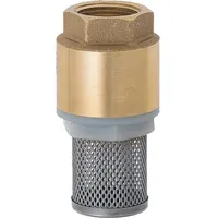 Karasto Fußventil IG 1,25 Zoll Messing/Chromstahl