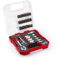 Einhell L-CASE 37-tlg. Bit- und Ratschen-Set (25-mm-Bits, Ratsche, Schnellwechselbithalter,