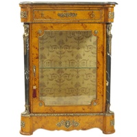 Casa Padrino Empire Vitrine Vogelaugenahorn 85 x H105 cm