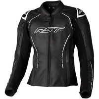 RST S1 Lederjacke - Schwarz/Weiß L