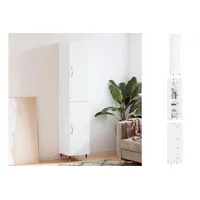 VidaXL Highboard Weiß 34,5x34x180 cm Holzwerkstoff
