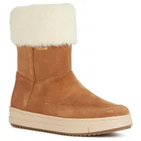 GEOX J Rebecca Girl WPF Ankle Boot, Whisky, 38