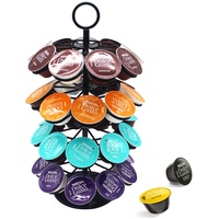 Wdmiya Kapselhalter für Dolce Gusto 36 Stück| Drehbar Kapselspender,