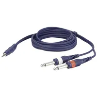 DAP AUDIO Stereo Mini Klinke auf 2 Mono Klinke