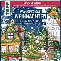 Frechverlag Colorful Secrets - Wunderschöne Weihnachten (Ausmalen auf Zauberpapier)