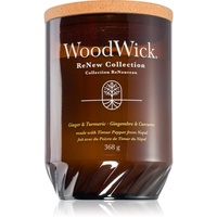 Woodwick Ginger & Tumeric Duftkerze mit Holzdocht 184 g
