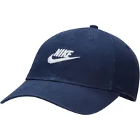 Nike Club Unstructured Futura Wash Cap 410 midnight navy/white