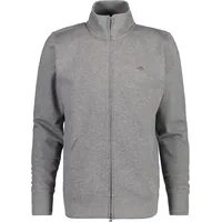 GANT Herren Sweatjacke - Grey Melange - 3XL