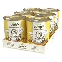 Betty's Landhausküche Geflügel PUR 6 x 400 g