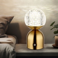 GLOBO Tischleuchte Beistelllampe LED Touchdimmer Schlafzimmerlampe BigLight