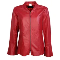 JCC Lederjacke 31019218 red 52 - 52