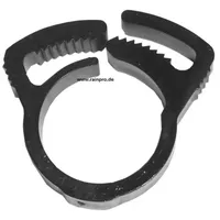 Schneider Rohrklemme RK18 schwarz