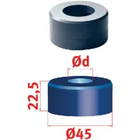 Metallkraft Rundmatrize Nr.45 Ø 22,7 mm
