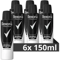 Rexona MotionSense Anti-Transpirant Spray 6 x 150 ml